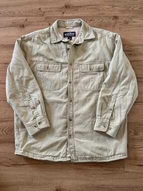 Vintage Woolrich Fleece Lined Jacket Size Large